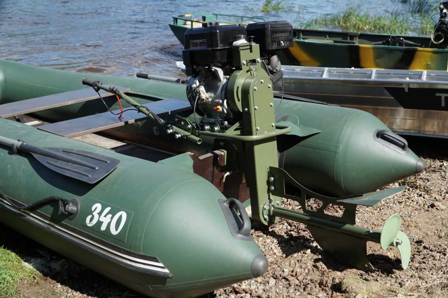 Лодочный мотор болотоход Бурлак М - 2 9 л.с.