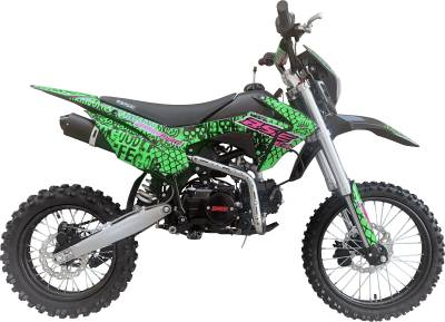 Питбайк BSE (БСЕ) EX 14/12 Max13 Green Pink Neon
