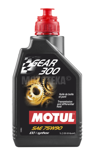 Масло трансмиссионное MOTUL (Мотюль) GEAR 300 75W - 90 (1л)