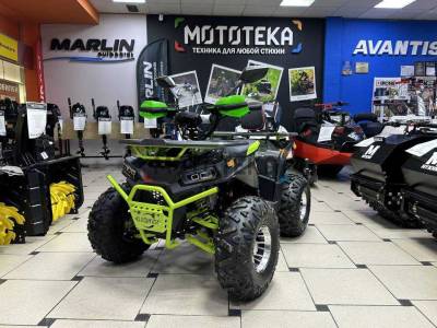 Квадроцикл детский ATV BULLY 125 LD premium чёрный/оранжевый (машинокомплект)
