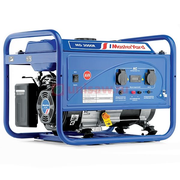 Электрогенератор бензиновый MasterYard (Мастерярд) MG 3000R