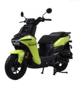 Скутер MotoLand (Мотолэнд) CRICKET 150 (WY150-5D) зелёный с ПТС