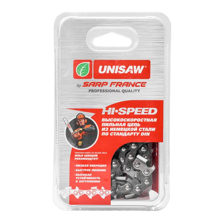 Цепь 25" 3/8" 1,5 (88 звеньев) Unisaw (Юнисо) Professional Quality