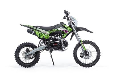Питбайк BSE (БСЕ) EX 125e 14/12 Max13 Green Pink Neon 1