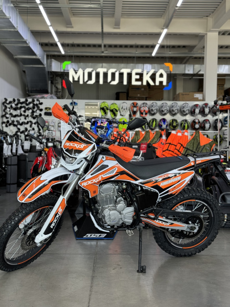 Мотоцикл кроссовый / эндуро ROCKOT (Рокот) RS250 Firestorm (250cc. 172FMM-5 (PR250). 21/18) с ЭПТС | Мототека