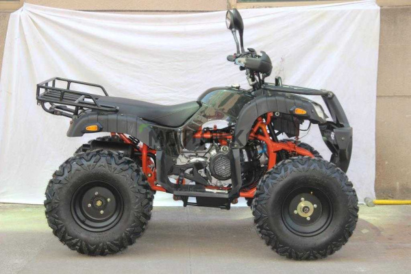 Квадроцикл подростковый Мотомир ATV Bullet 200 чёрный/оранжевый (машинокомплект) | Мототека