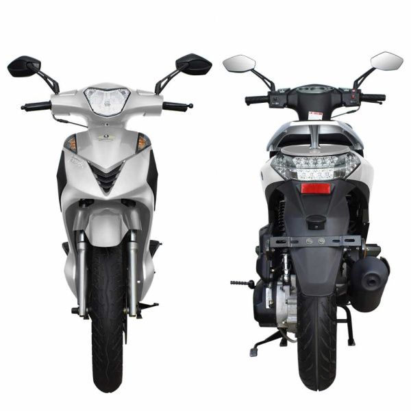 Скутер Regulmoto (Регулмото) TREVIS 125 (LJ125T - 16) чёрный с ПТС | Мототека