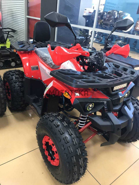 Квадроцикл детский HB - ATV 125 красный (машинокомплект) | Мототека