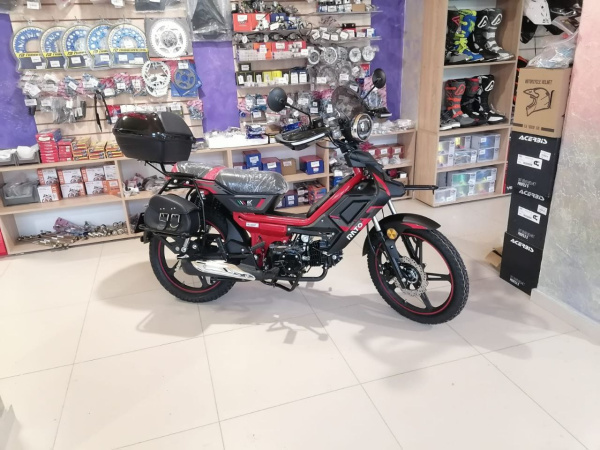Мопед Скутеретта FXMOTO (ФХМото) RATO 50 (110) серый | Мототека