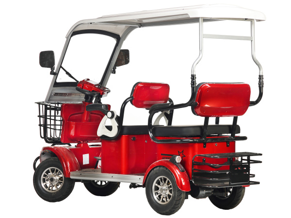 Пассажирский электротрицикл Rutrike (Рутрайк) Gelbert Hara 48V/60V 600Вт | Мототека