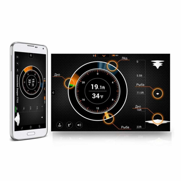 Эхолот Deeper (Дипер) Smart Sonar PRO+, беспроводной c Wi - Fi и GPS, двухлучевой | Мототека