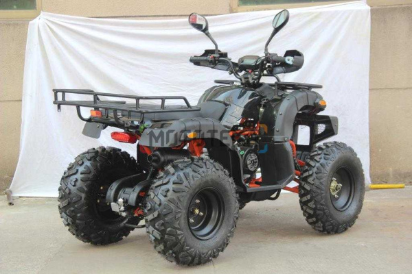 Квадроцикл подростковый Мотомир ATV Bullet 200 чёрный/оранжевый (машинокомплект) | Мототека